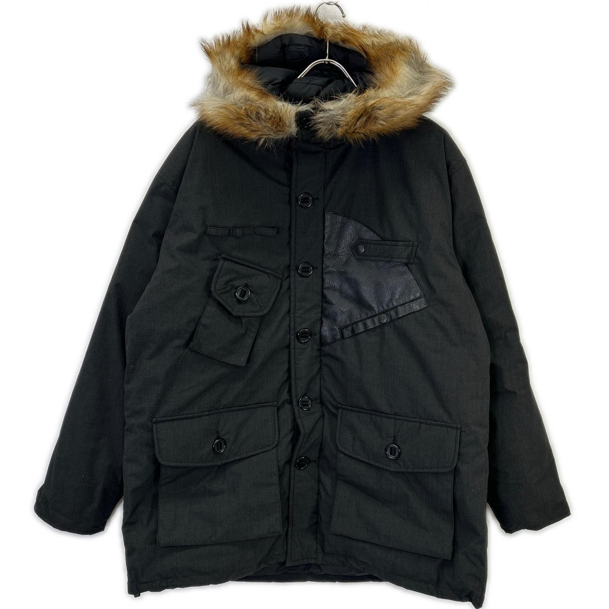 South2 West8 【×NANGA】RW691/25FB-101 黑色 TENKARA DOWN JACKET HINOC/HINOC TENKARA 羽绒夹克 外套 M