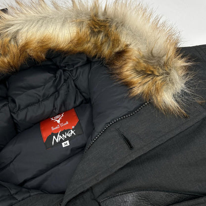 South2 West8 【×NANGA】RW691/25FB-101 黑色 TENKARA DOWN JACKET HINOC/HINOC TENKARA 羽绒夹克 外套 M
