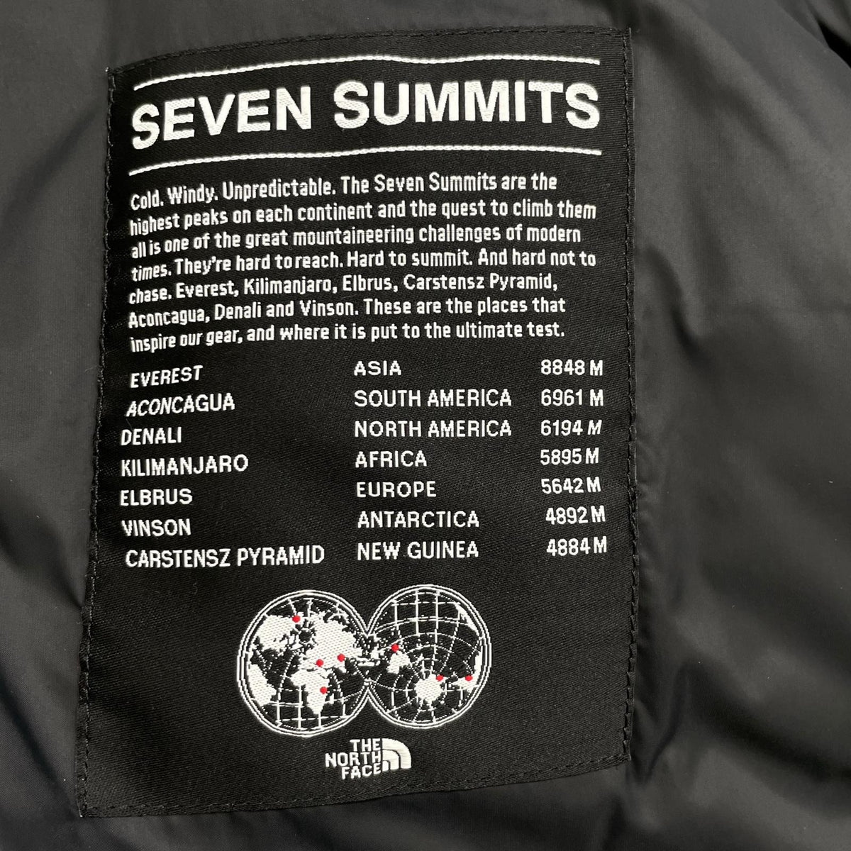 THE NORTH FACE ノースフェイス NJ1DK71A ブラック SEVEN SUMMITS HIMALAYAN PARKA セブンサミット ヒマラヤンパーカ ダウンジャケット ジャケット