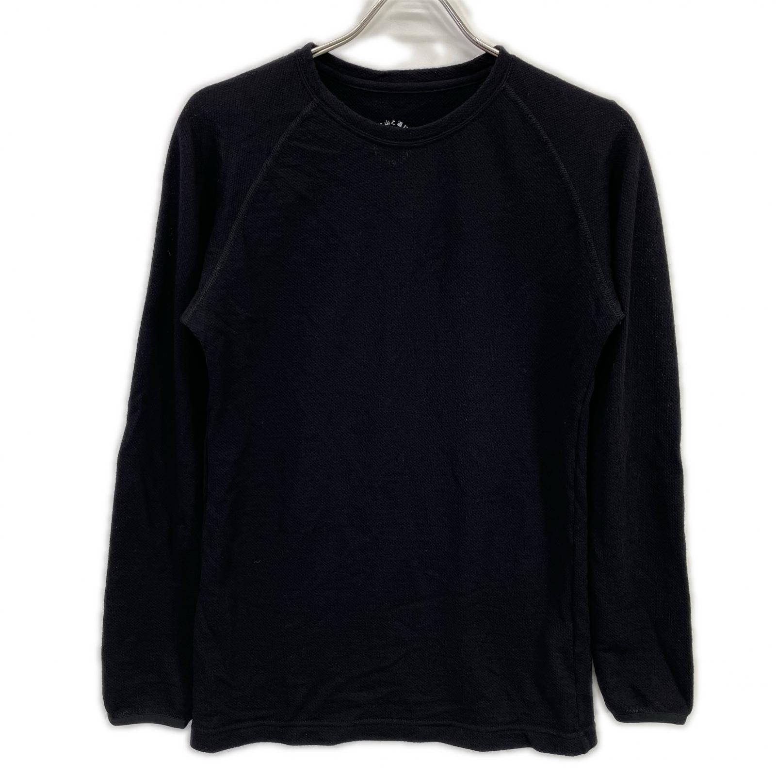 ﾌﾞﾗｯｸ DF Mesh Merino Long Sleeve ｶｯﾄｿｰ トップス M メンズ