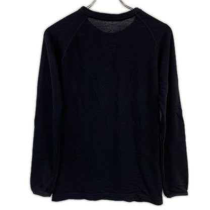 ﾌﾞﾗｯｸ DF Mesh Merino Long Sleeve ｶｯﾄｿｰ トップス M メンズ