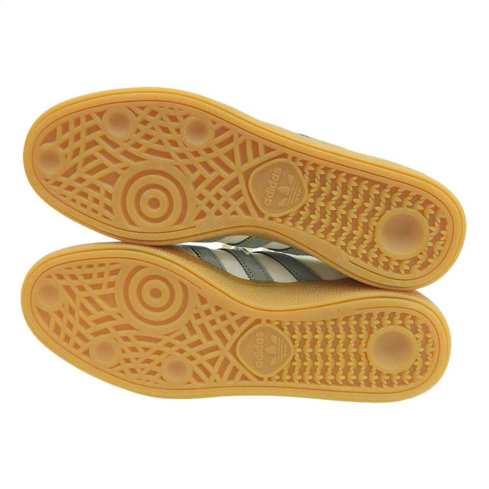 adidas 阿迪达斯 几乎全新 HANDBALL SPEZIAL 手球特别款 运动鞋 男士 米白x绿色 27cm IF9730 鞋履