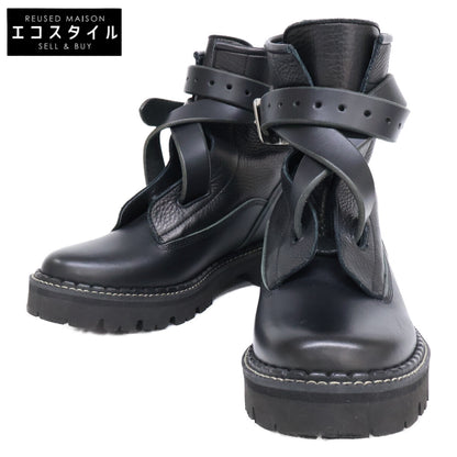 Y's ワイズ 20AW YR-E04-704 COMBI LEATHER BELT BOOTS コンビ レザー ベルト ブーツ/ シューズ