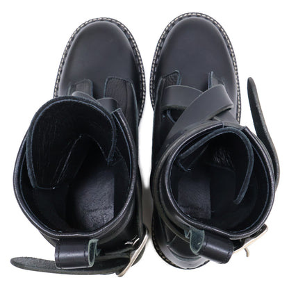 Y's ワイズ 20AW YR-E04-704 COMBI LEATHER BELT BOOTS コンビ レザー ベルト ブーツ/ シューズ