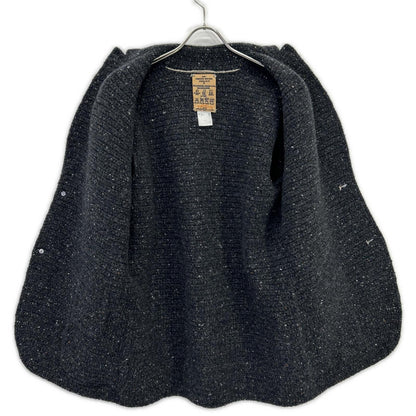 BARNEYSNEWYORK バーニーズニューヨーク 24214/10/3 グレー カシミヤ×エクストラファインメリノウール ハンドニットボタンジャケット ジャケット