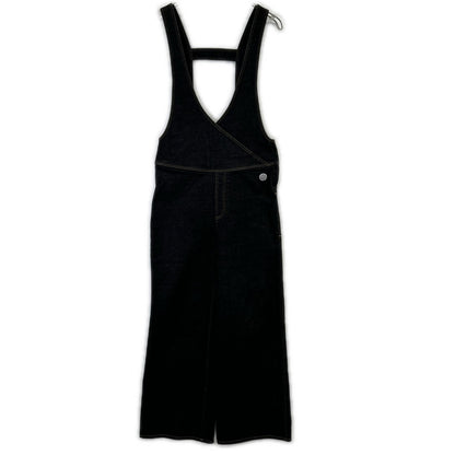 BORDERS at BALCONY BORDERS at BALCONY 黑色 STRETCH DENIM ALL IN ONE/弹力牛仔连体裤 背带裤 连体裤