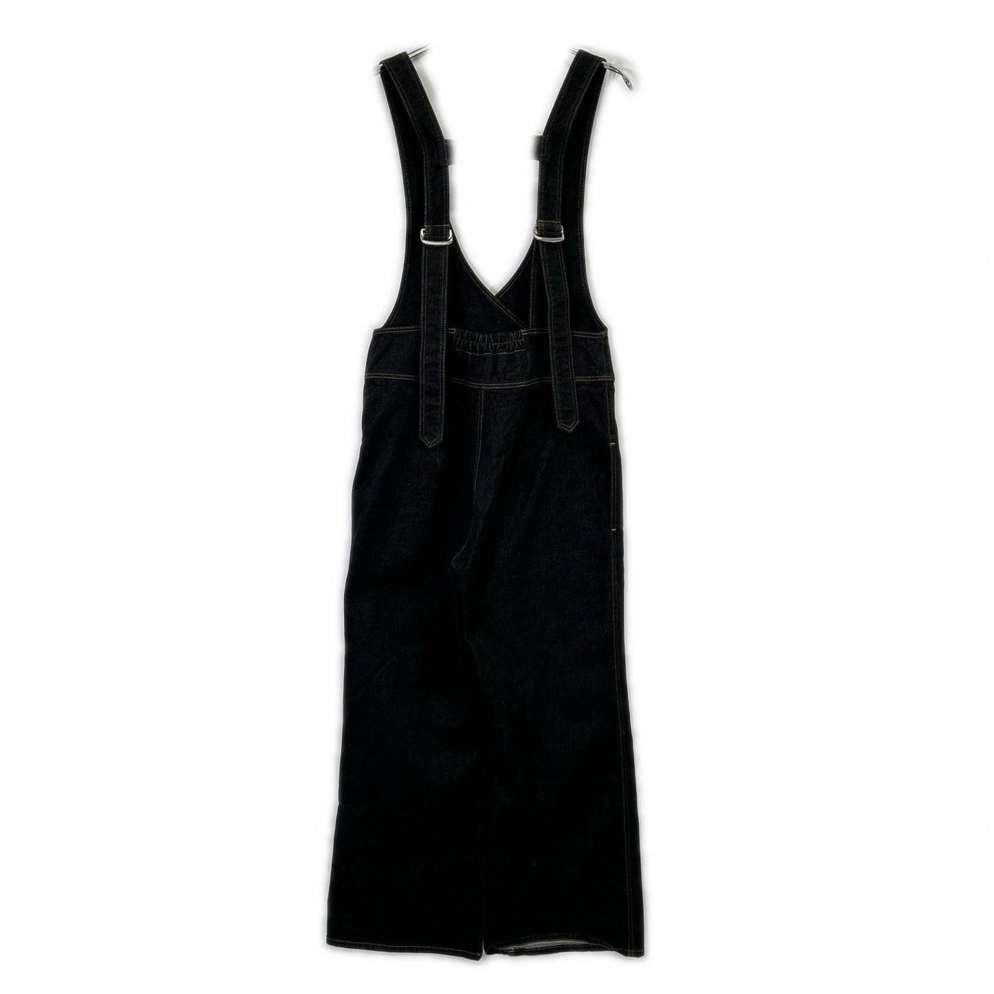 BORDERS at BALCONY BORDERS at BALCONY 黑色 STRETCH DENIM ALL IN ONE/弹力牛仔连体裤 背带裤 连体裤