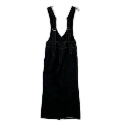 BORDERS at BALCONY BORDERS at BALCONY 黑色 STRETCH DENIM ALL IN ONE/弹力牛仔连体裤 背带裤 连体裤