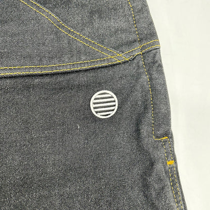 BORDERS at BALCONY BORDERS at BALCONY 黑色 STRETCH DENIM ALL IN ONE/弹力牛仔连体裤 背带裤 连体裤