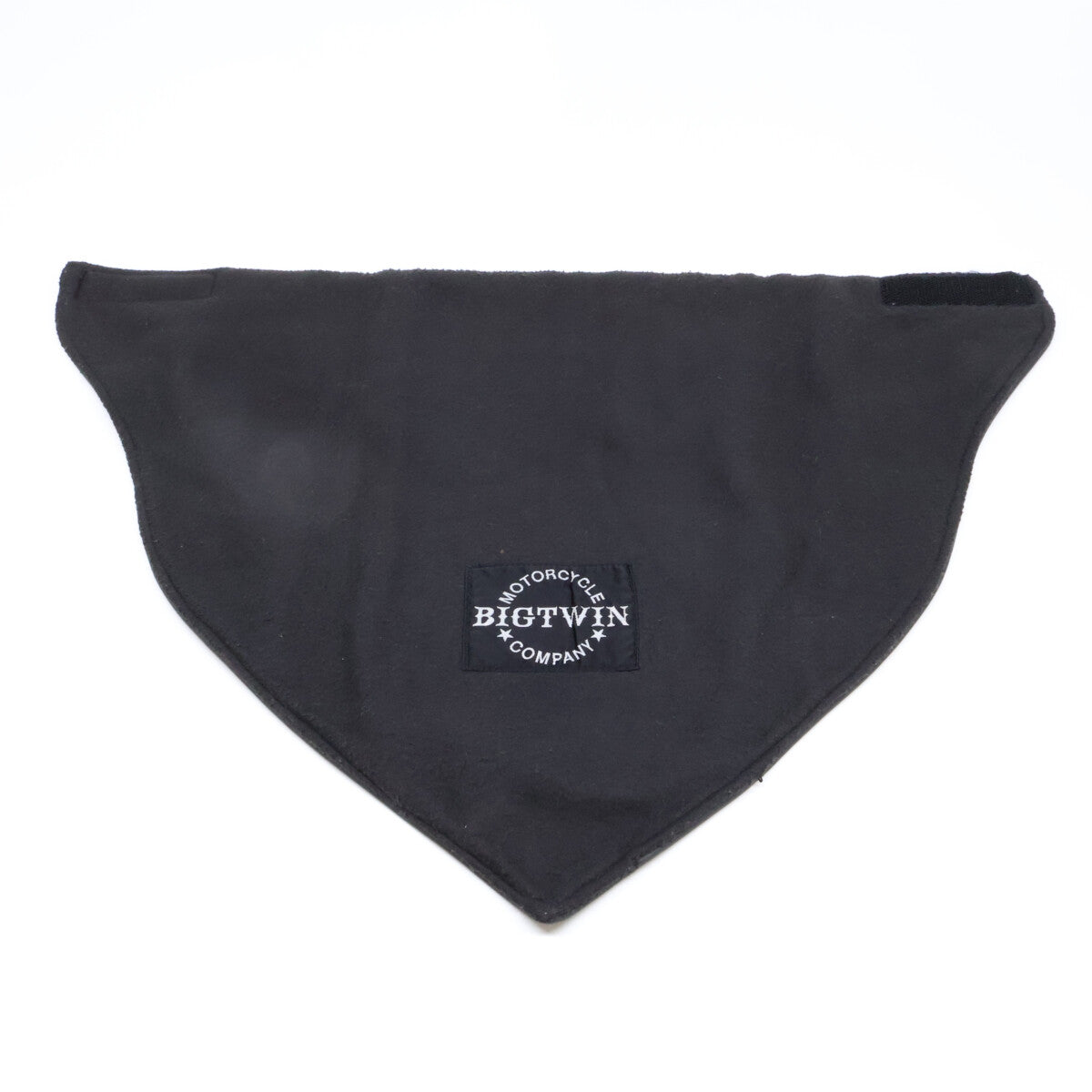 Logo-Patch Leather Neck Warmer Scarf for Men