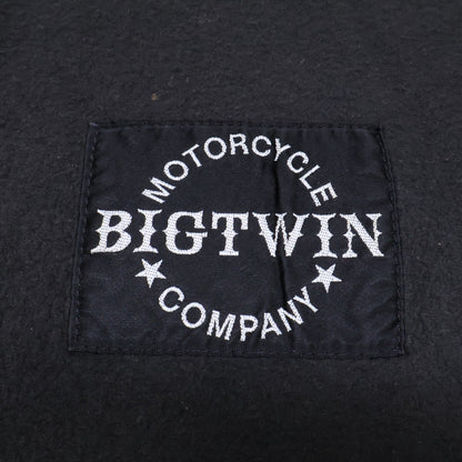 Logo-Patch Leather Neck Warmer Scarf for Men