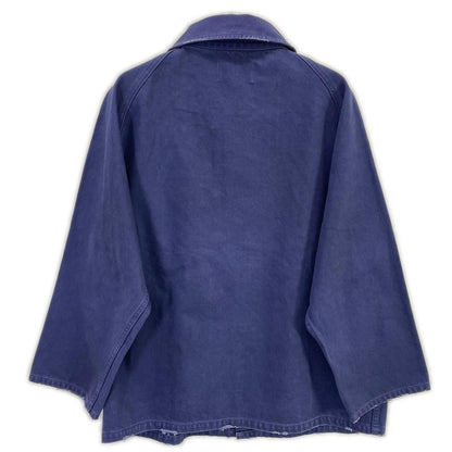 ATELLIER WELLS BY JOHNBULL WY241L04 Purple Katsuragi Overdyed Fireman Jacket