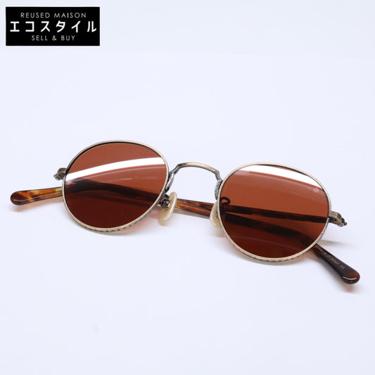 【美品】OLDSTAR AG オールドスター ボストンシェイプ サングラス 46□23
