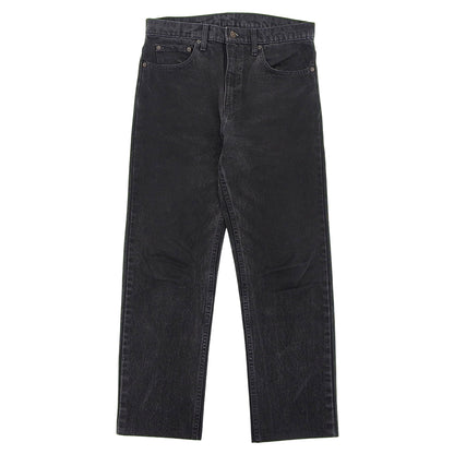 LEVI'S 李维斯 后染黑色 圆圈R 美产 505 牛仔裤 棉质 下装 男士 90年代 下装