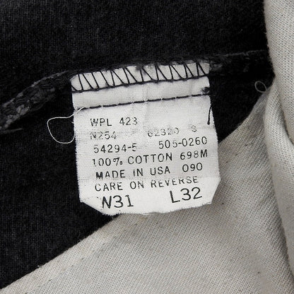 LEVI'S 李维斯 后染黑色 圆圈R 美产 505 牛仔裤 棉质 下装 男士 90年代 下装