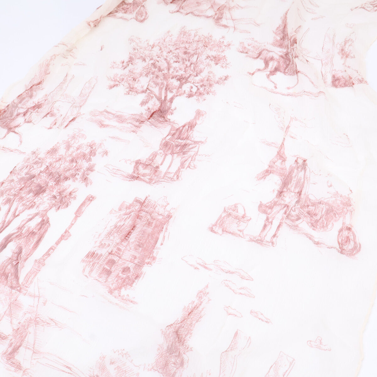 HERMES Silk Sheer Stole