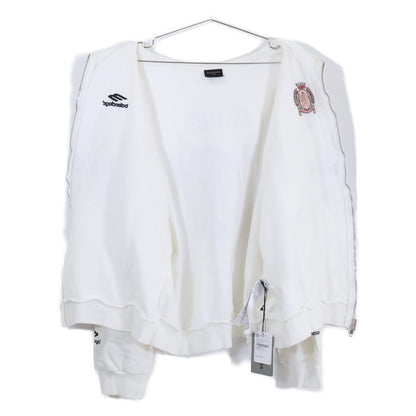 BALENCIAGA バレンシアガ 【新品同様/国内正規/23年製】744457 Soccer Paris Zip-Hoodie ジップアップ パーカー トップス