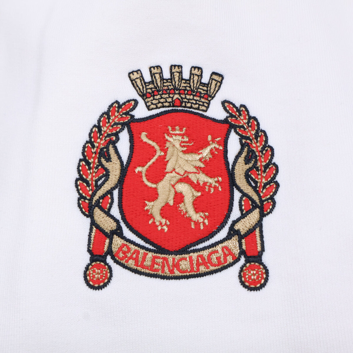 BALENCIAGA バレンシアガ 【新品同様/国内正規/23年製】744457 Soccer Paris Zip-Hoodie ジップアップ パーカー トップス