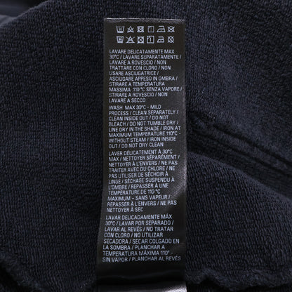 BALENCIAGA 【As new/Domestic regular/24 production】783397 Front Logo Frayed Distressed Pullover Cropped Hoodie Top
