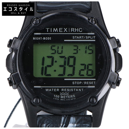TIMEX タイメックス 【新品同様】TIMEX for RHC タイメックス ロンハーマン TW2V65000 Atlantis アトランティス マーブルラバーベルト デジタル 腕時計