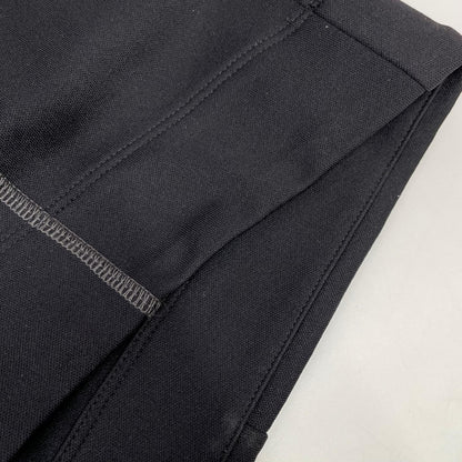 Y-3 ワイスリー HA6299 ブラック ハーフジップ クラシック トラックドレス ワンピース