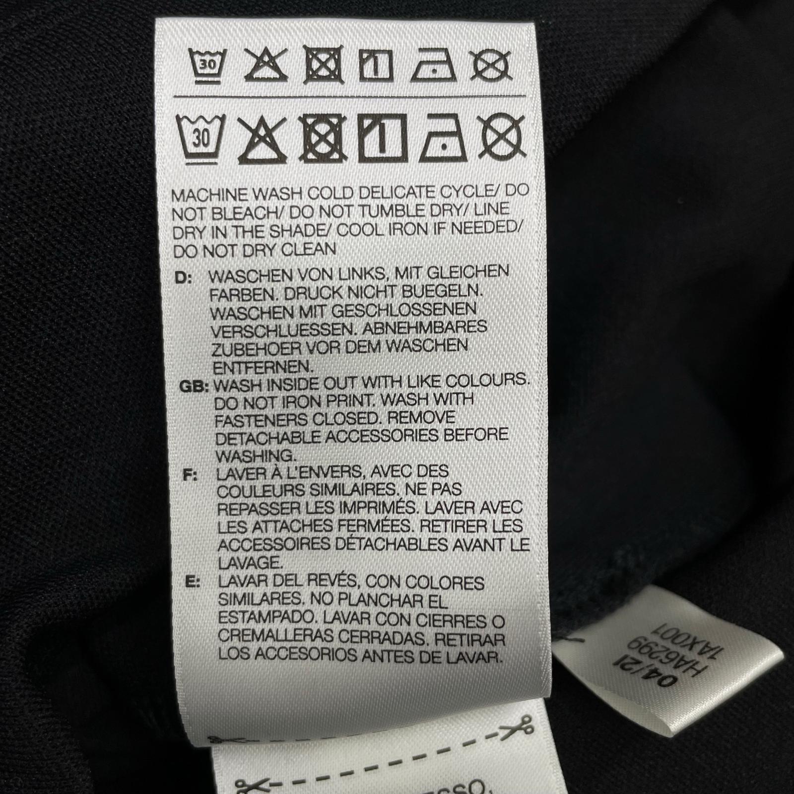 Y-3 ワイスリー HA6299 ブラック ハーフジップ クラシック トラックドレス ワンピース
