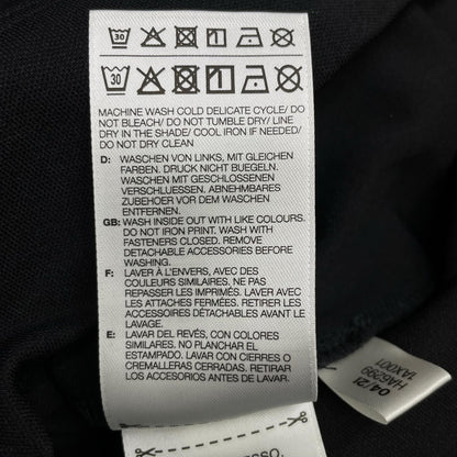 Y-3 ワイスリー HA6299 ブラック ハーフジップ クラシック トラックドレス ワンピース
