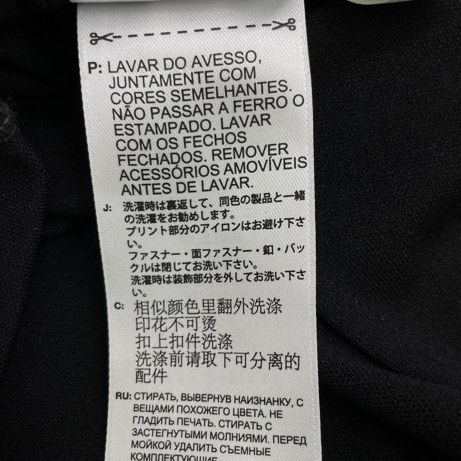 Y-3 ワイスリー HA6299 ブラック ハーフジップ クラシック トラックドレス ワンピース