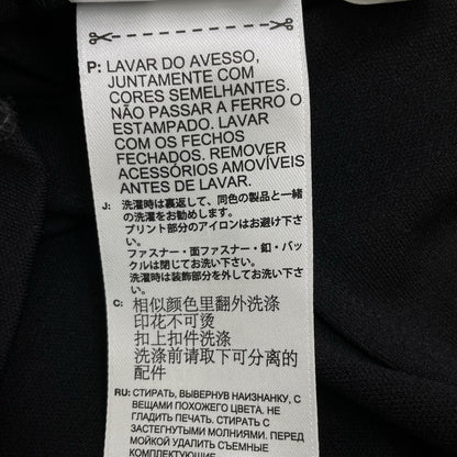 Y-3 ワイスリー HA6299 ブラック ハーフジップ クラシック トラックドレス ワンピース