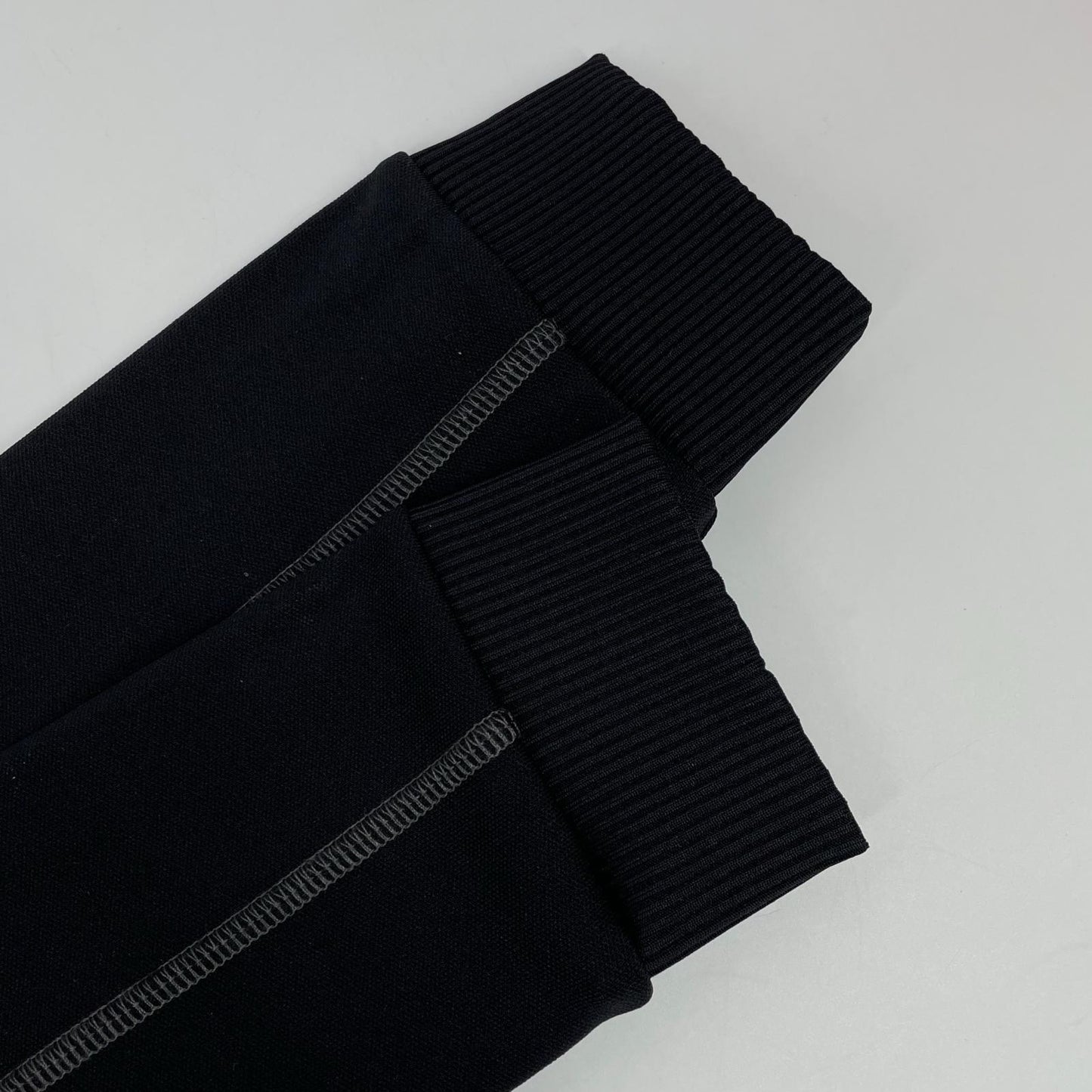 Y-3 ワイスリー HA6299 ブラック ハーフジップ クラシック トラックドレス ワンピース