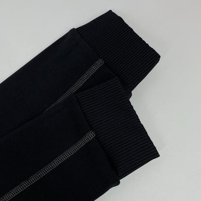 Y-3 ワイスリー HA6299 ブラック ハーフジップ クラシック トラックドレス ワンピース