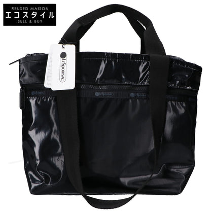 LESPORTSAC レスポートサック 1542 ブラックシャイン TWO HANDLE ZIP TOTE トートバッグ トートバッグ