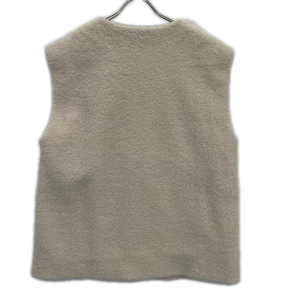 LH24A-JK054 24AW ｱｲﾎﾞﾘｰ ECO MOUTON GILET ﾎﾞｱｼﾞﾚﾍﾞｽﾄ ベスト F レディース