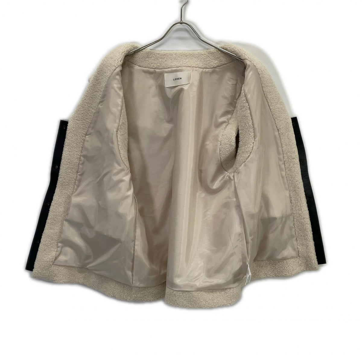 LOHEN ローヘン LH24A-JK054 24AW アイボリー ECO MOUTON GILET ボアジレベスト ベスト