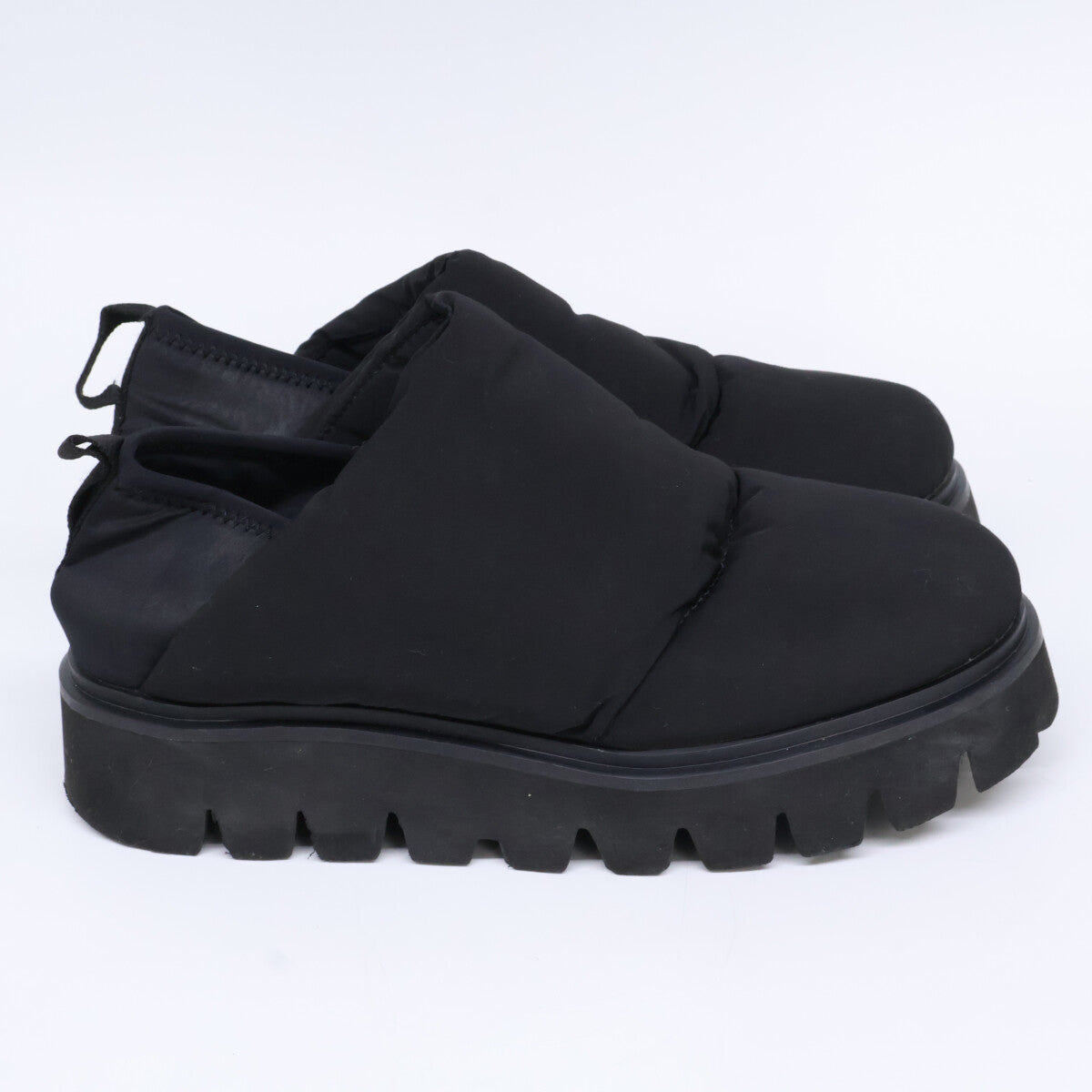 nagonstans Nylon 2-Way Platform Slip-On Shoes