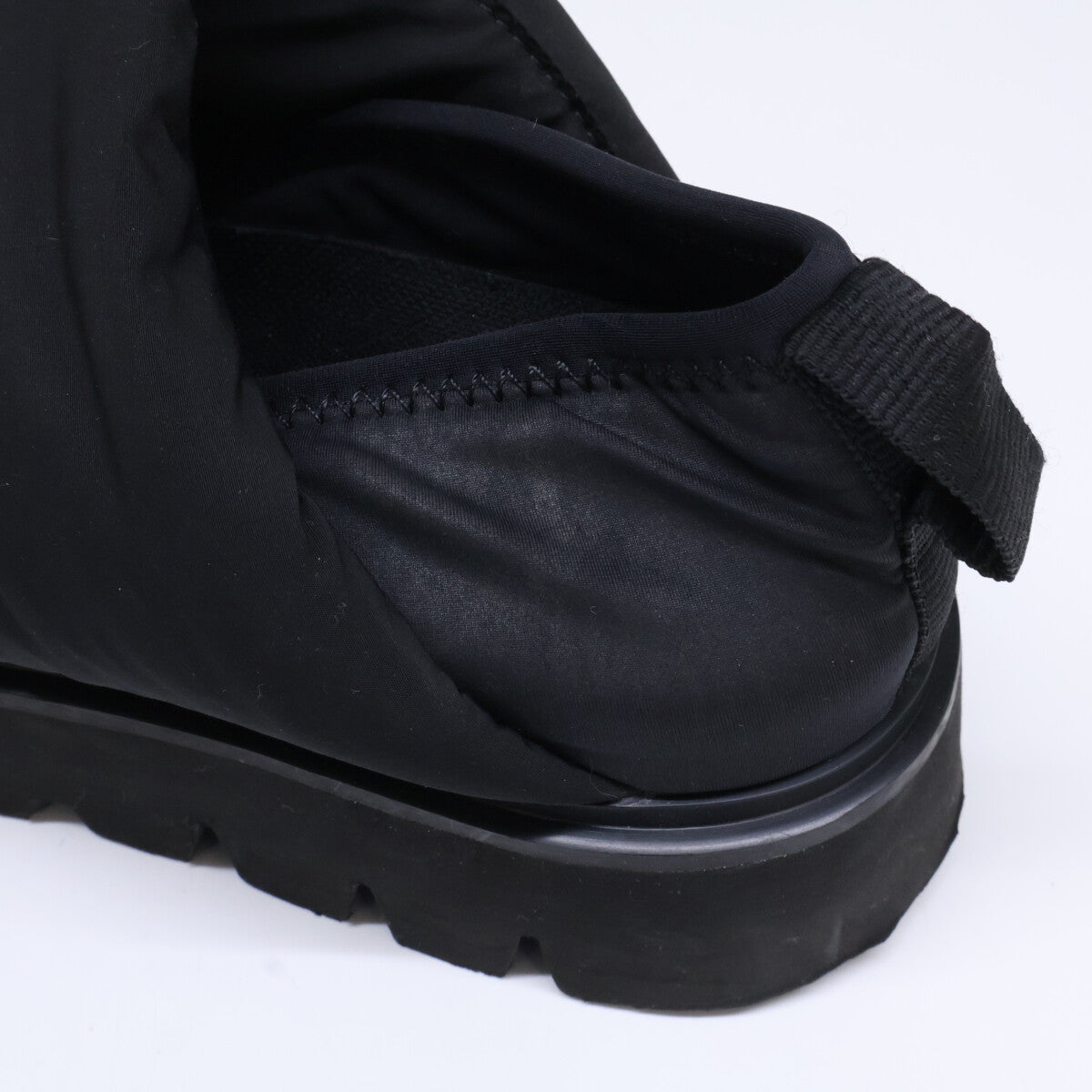 nagonstans Nylon 2-Way Platform Slip-On Shoes