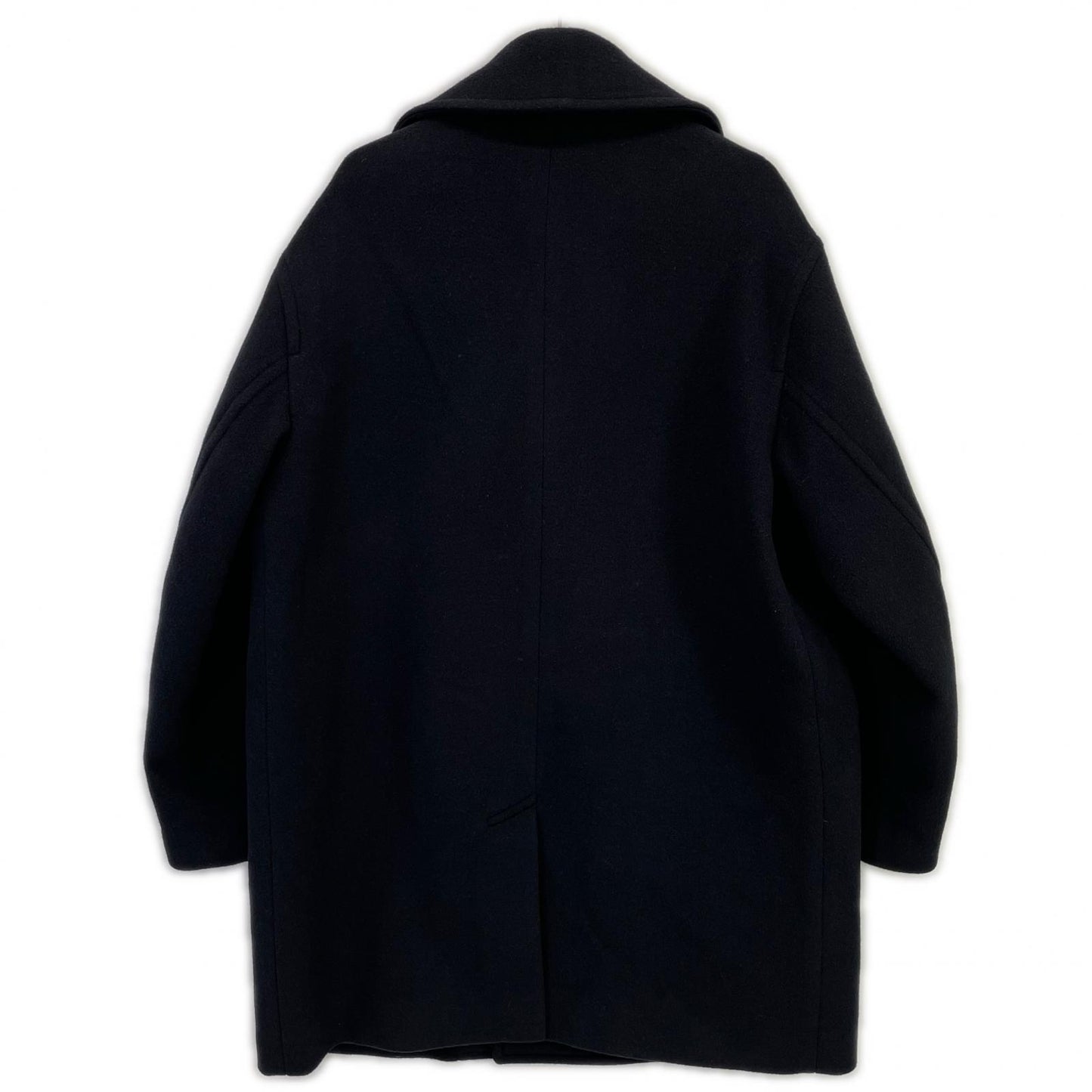 【ONLY ARK別注】BHS23F014-ARK ﾈｲﾋﾞｰ Wool Cashmere Pea Coat ｳｰﾙｶｼﾐﾔPｺｰﾄ コート 3 メンズ
