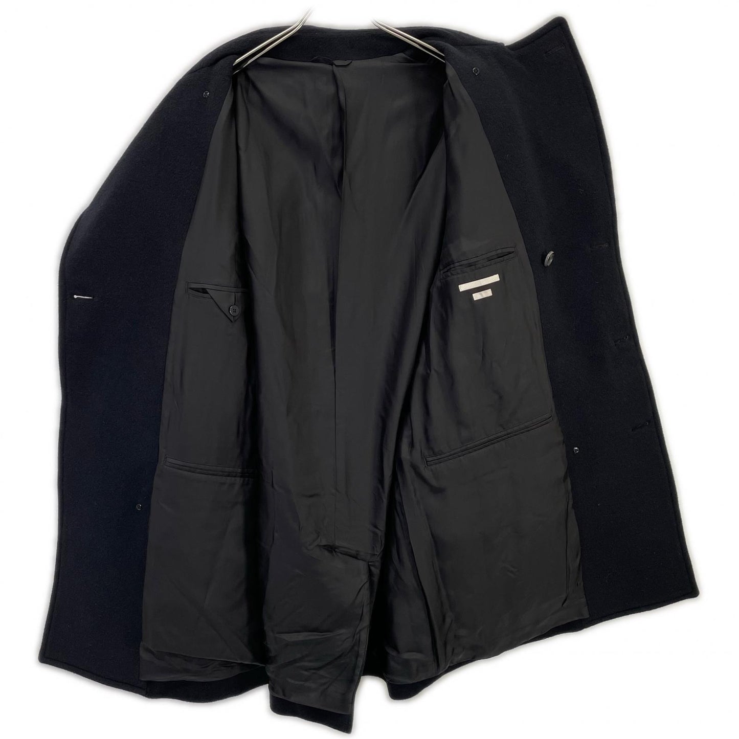 blurhms ブラームス 【ONLY ARK別注】BHS23F014-ARK ネイビー Wool Cashmere Pea Coat ウールカシミヤPコート コート