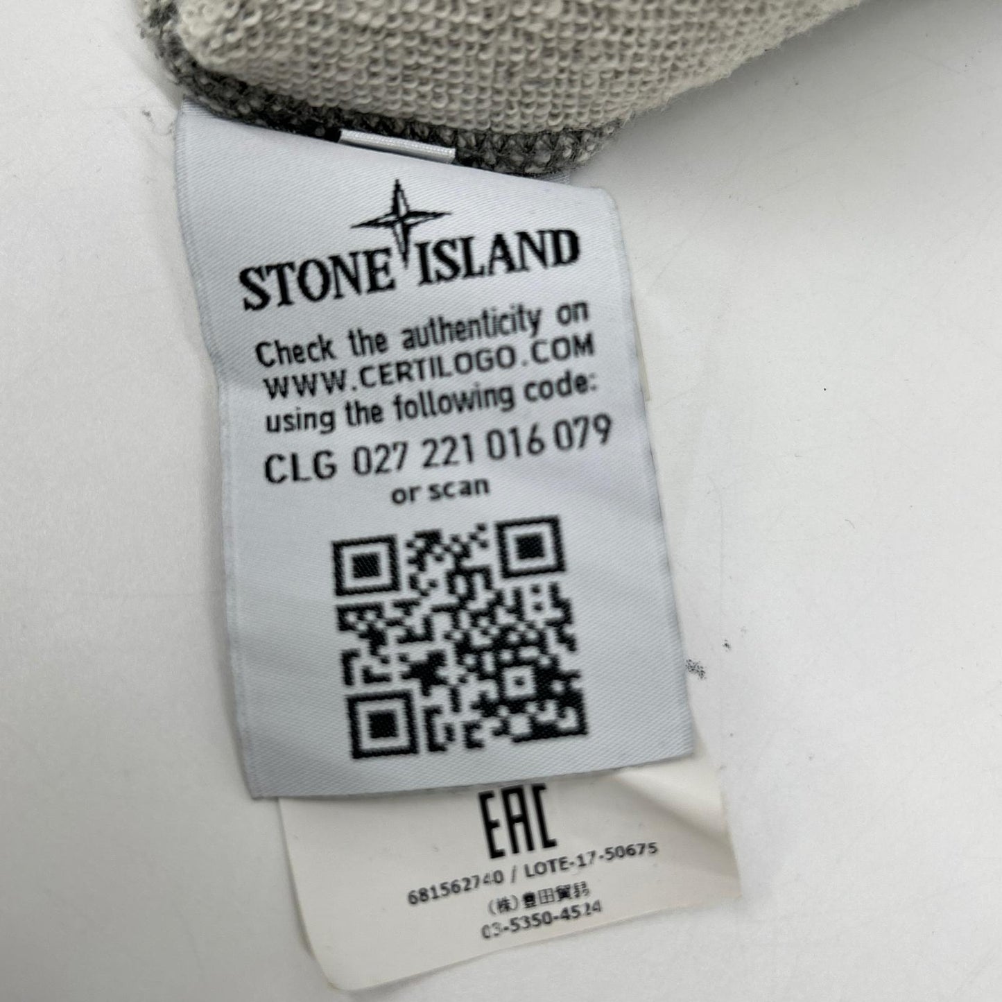 STONE ISLAND STONE ISLAND 【国内正品】681562740 V型插片圆领卫衣 上衣