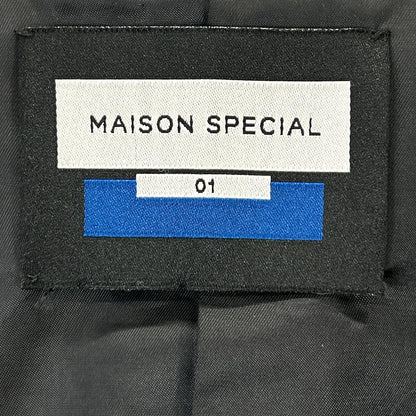 MAISON SPECIAL MEZON SUPECIAL 11222111207 黑色 CORDURA WOOL 金扣 西装夹克 夹克
