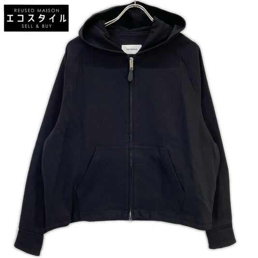 24SS ﾌﾞﾗｯｸ ｼﾞｯﾌﾟｱｯﾌﾟﾌｰﾃﾞｯﾄﾞｼﾞｬｹｯﾄ ジャケット 36 レディース