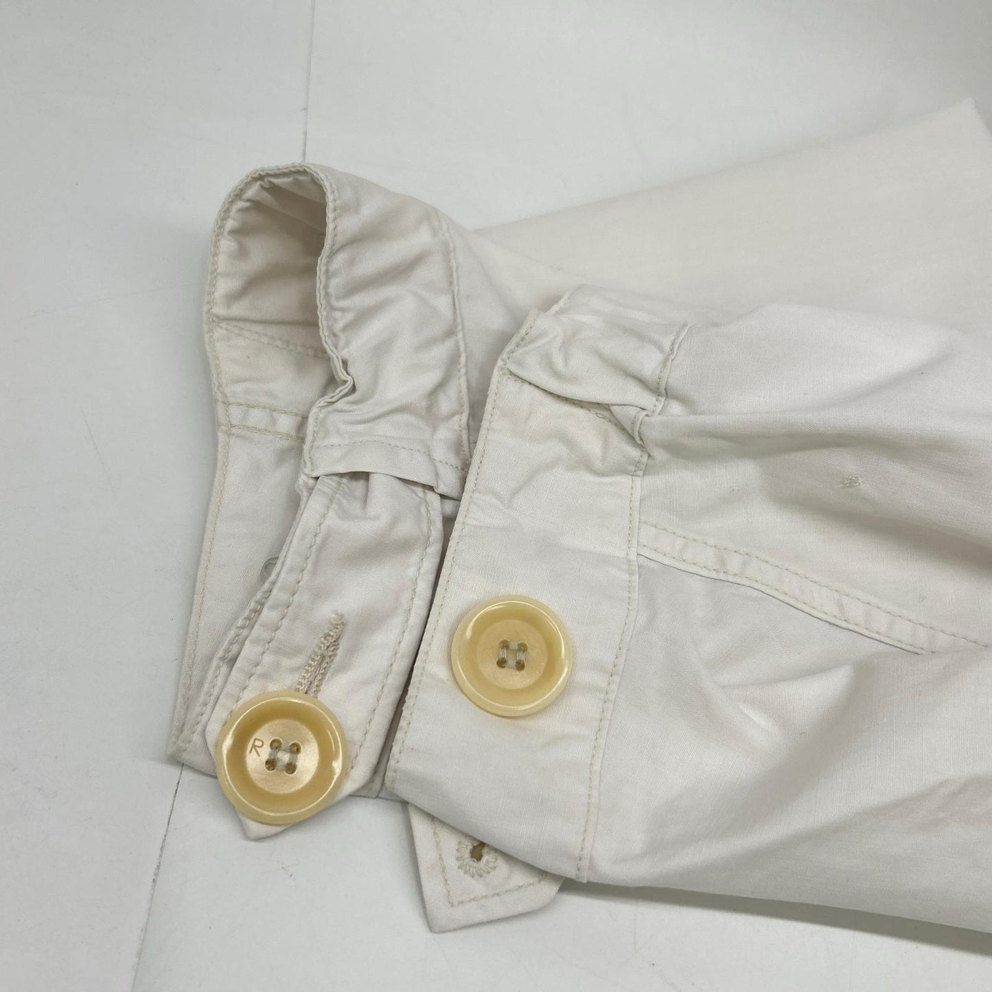 45R 四五服 80120014 白色 Weather 908 邓波领大衣 大衣