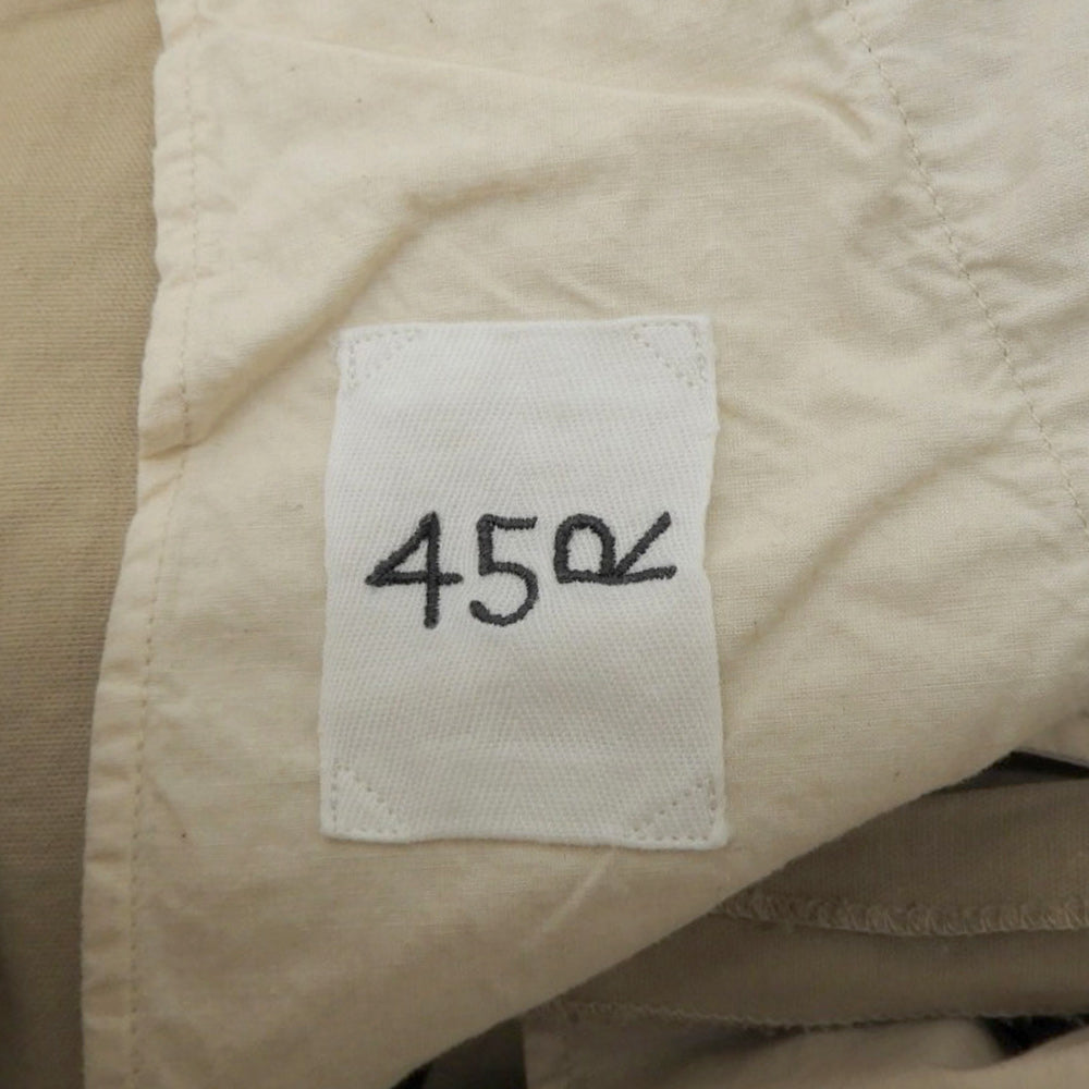 Excellent Condition Cotton-Linen Slim Pants Bottoms Women's Beige 2 5066052 Bottoms 2 Women's
