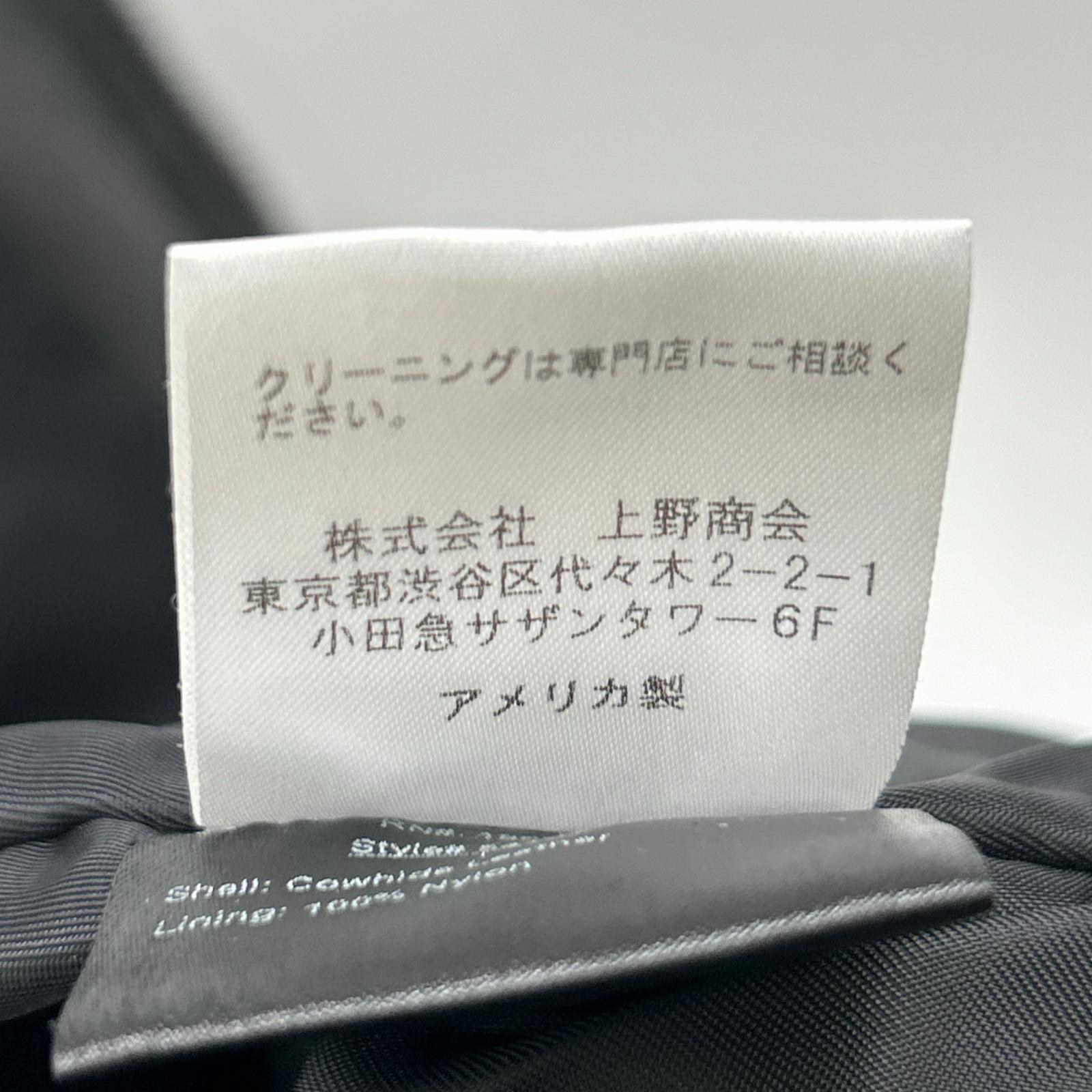 SCHOTT 肖特 25AW 7578 黑色 新裸牛皮 单排机车夹克 夹克