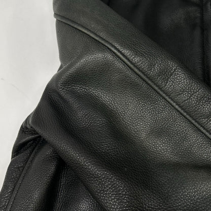 SCHOTT 肖特 25AW 7578 黑色 新裸牛皮 单排机车夹克 夹克