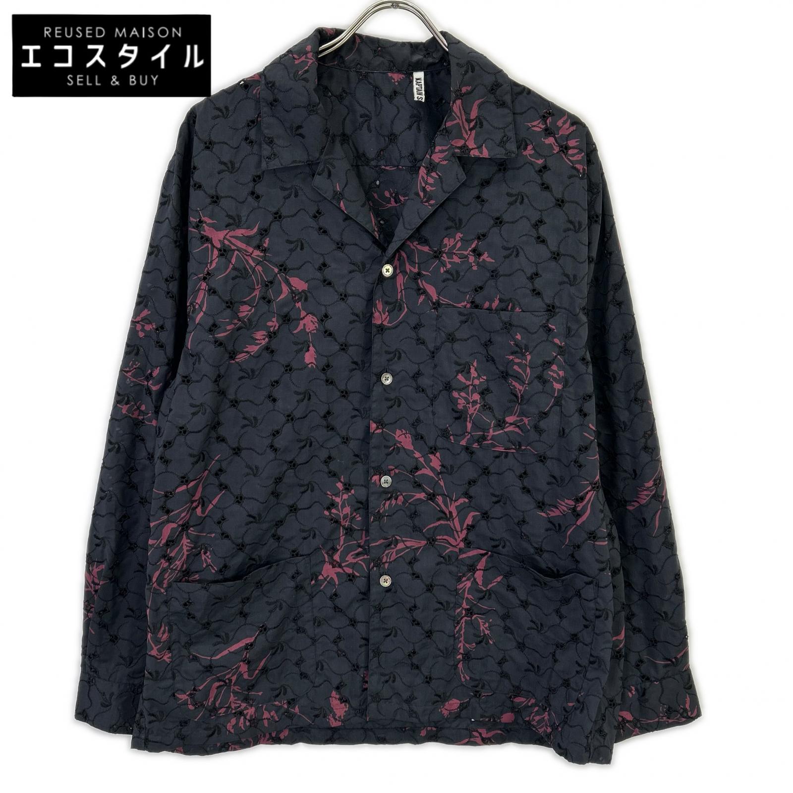 KAPTAIN SUNSHINE キャプテンサンシャイン 【×UNITED ARROWS】25SS KSUA25SSH01 海军蓝×紫色 开领 衬衫 夹克 上衣