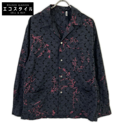 KAPTAIN SUNSHINE キャプテンサンシャイン 【×UNITED ARROWS】25SS KSUA25SSH01 海军蓝×紫色 开领 衬衫 夹克 上衣