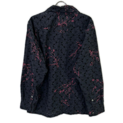 KAPTAIN SUNSHINE キャプテンサンシャイン 【×UNITED ARROWS】25SS KSUA25SSH01 海军蓝×紫色 开领 衬衫 夹克 上衣