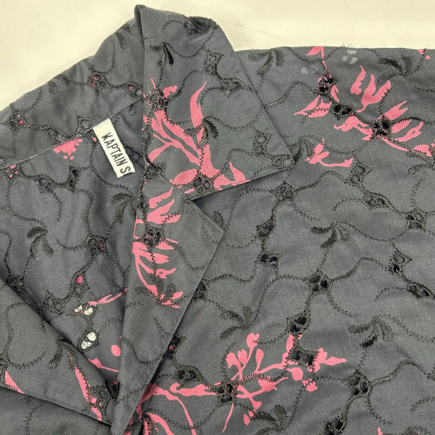 KAPTAIN SUNSHINE キャプテンサンシャイン 【×UNITED ARROWS】25SS KSUA25SSH01 海军蓝×紫色 开领 衬衫 夹克 上衣