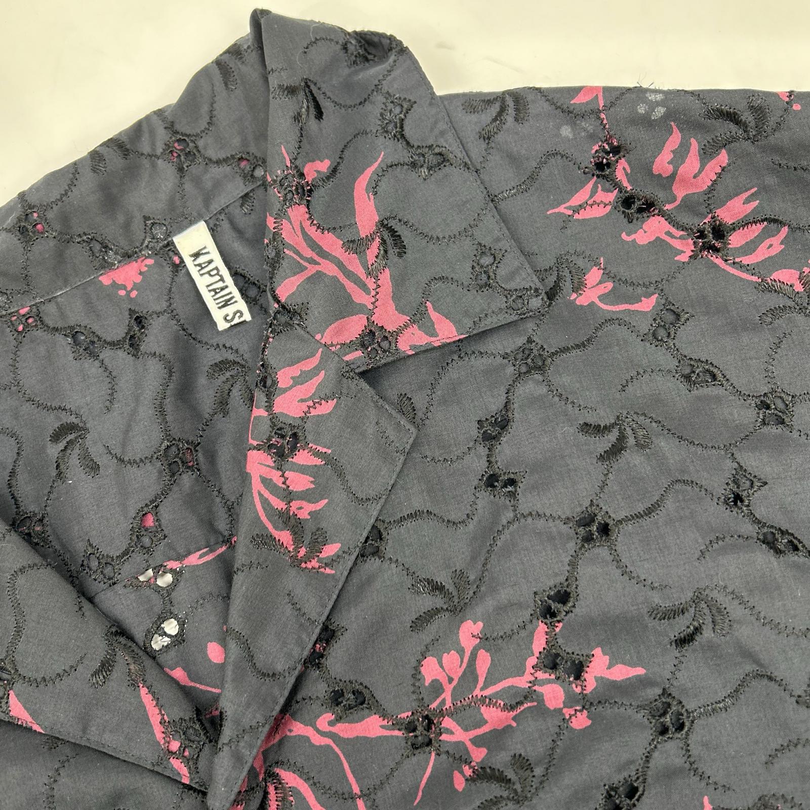 KAPTAIN SUNSHINE キャプテンサンシャイン 【×UNITED ARROWS】25SS KSUA25SSH01 海军蓝×紫色 开领 衬衫 夹克 上衣